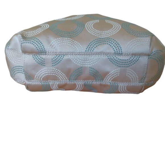 Coach Ashley Opt Art Hippie Tan and Green Convertible Crossbody - Picture 10 of 16